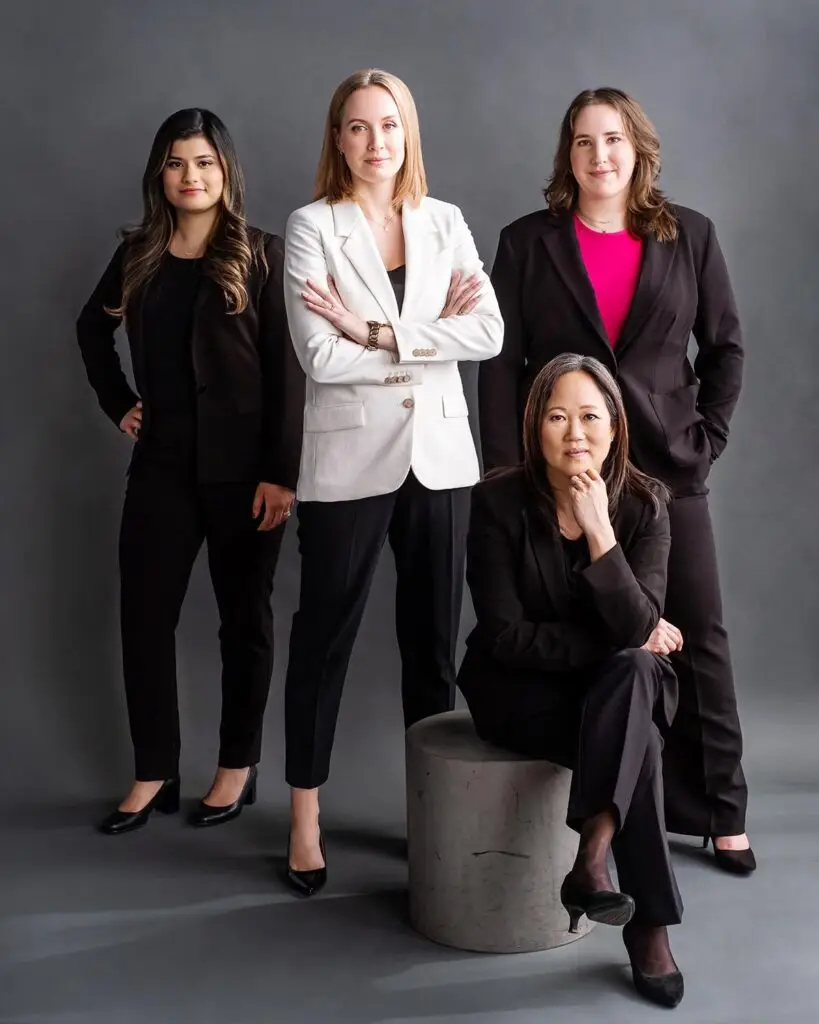 Simes Law Firm Team with background